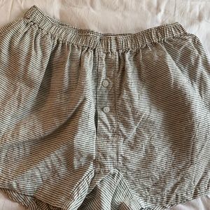Deiji Studios Linen striped shorts from 03 set M/L